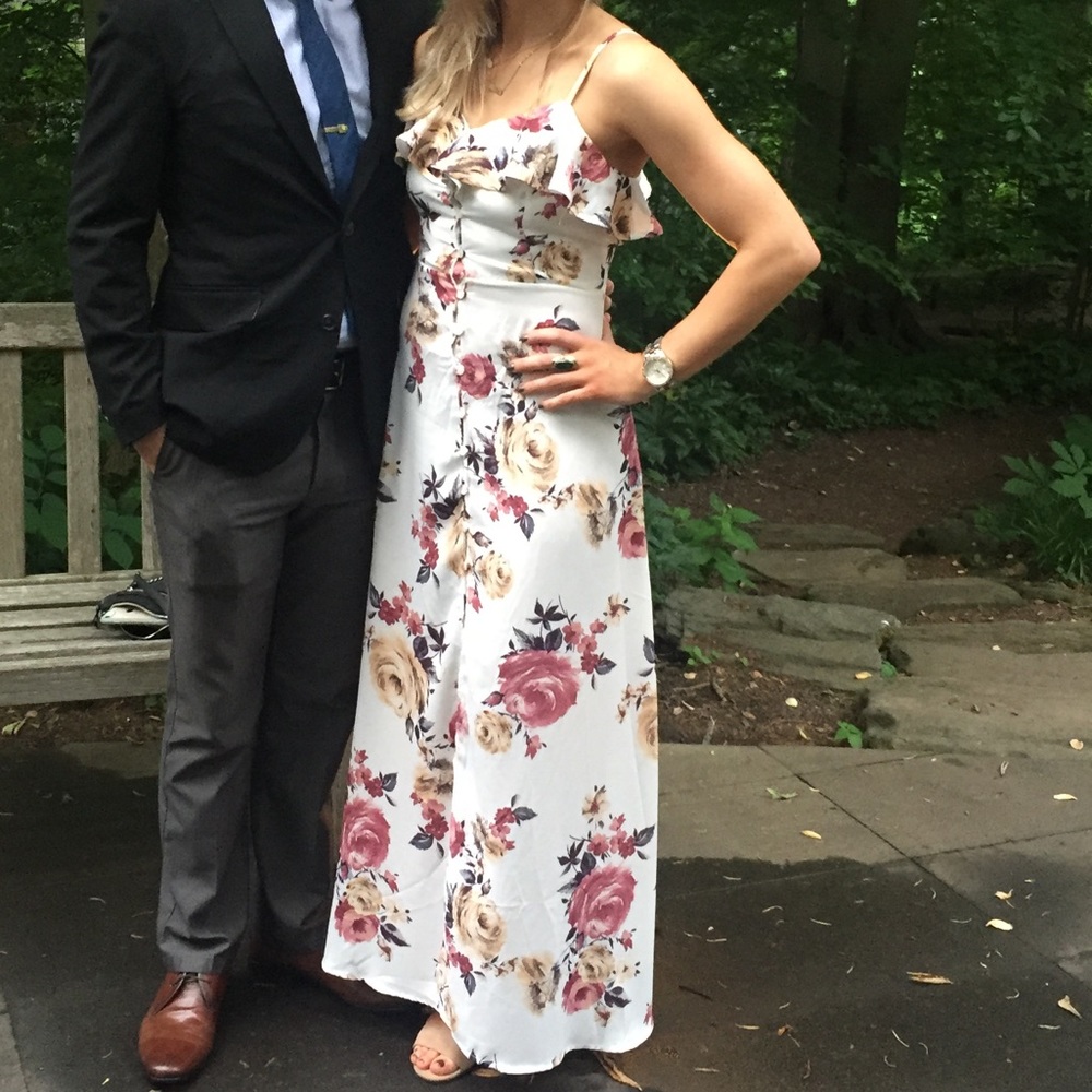 Long Floral Dress